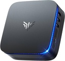 NiPoGi AK1 Plus Mini PC Intel 12TH Alder Lake-N95(hasta 3.4GHz,15W), 8GB DDR4 256GB M.2 SSD